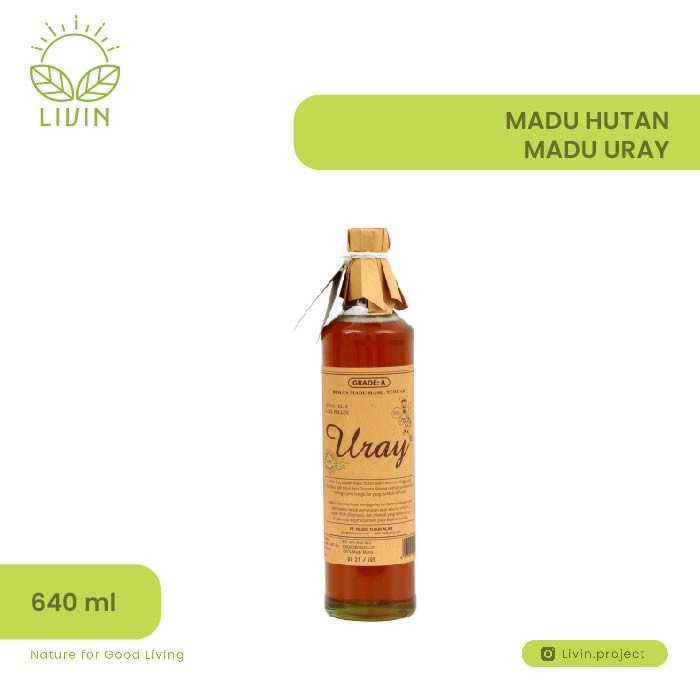 

Madu Uray Raw Honey | 100% Murni 640 ml