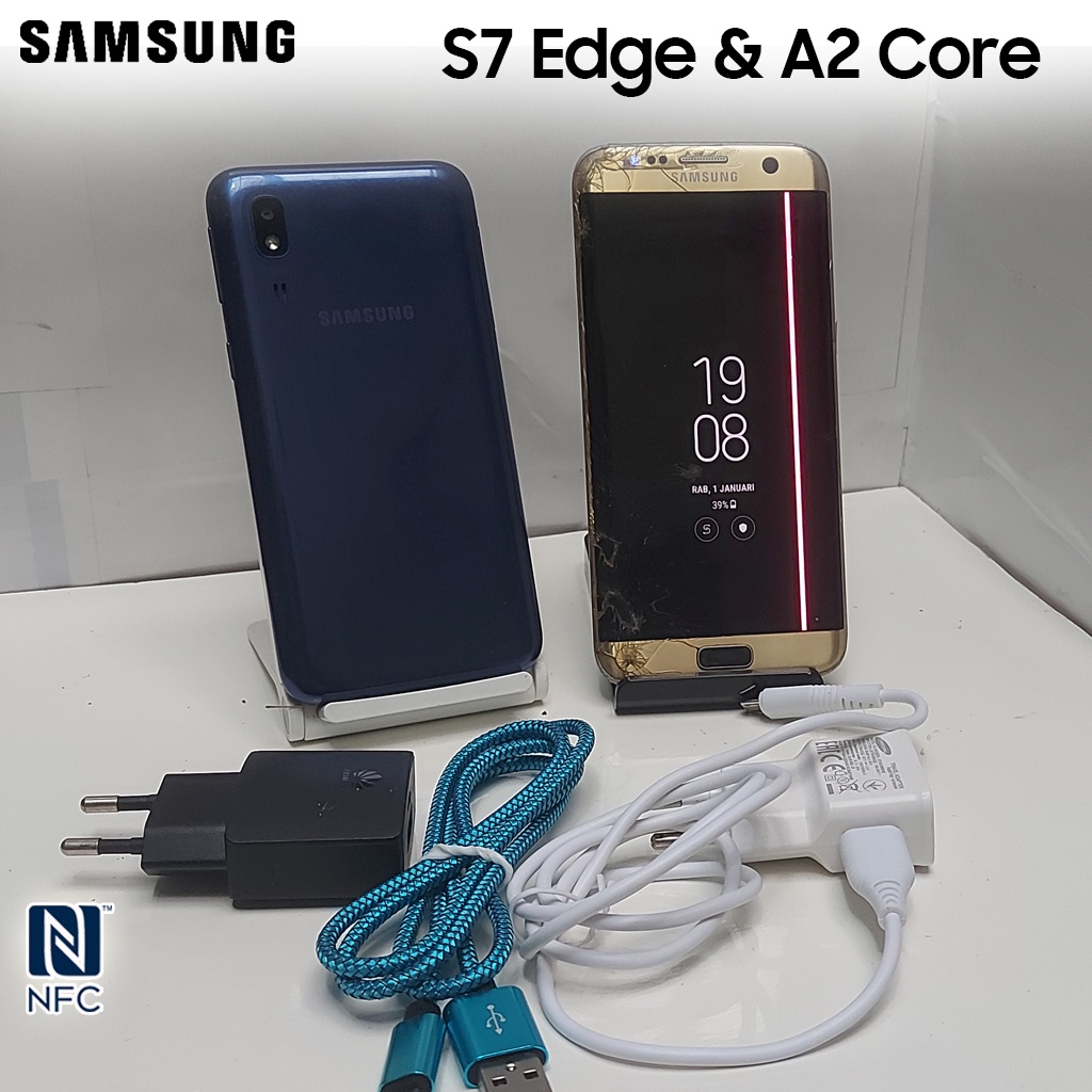 Samsung S7 Edge dan A2 Core Second Murah