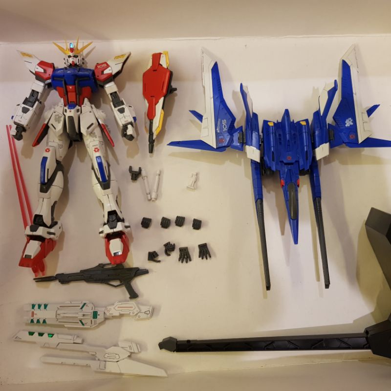 Bandai MG 1/100 Gundam Build Strike full Package no aile (rakit)