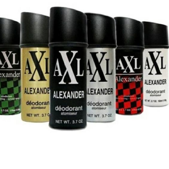 ❄ AXL alexander deodorant spray 150ml - Biru Muda ➹