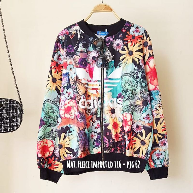 Jaket fleece import "Adidas"