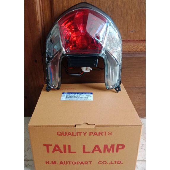 tail lamp stoplamp nouvo z smoke hma lampu bekalang nouvo z  smoke hma
