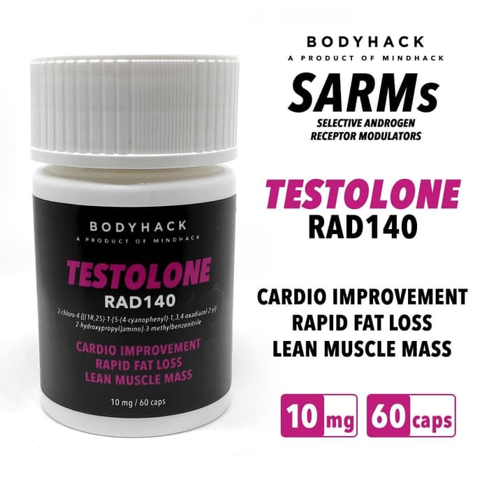 TESTOLONE RAD140 10MG BODYHACK SARMS SARM