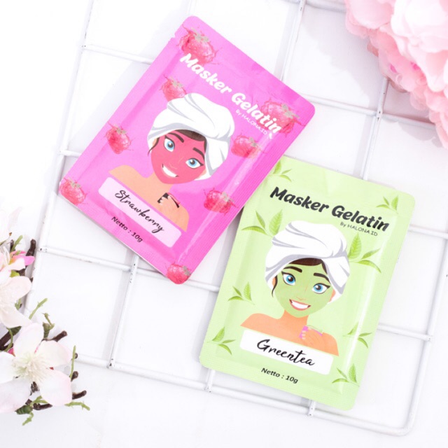 MASKER GELATIN BY HALONA.ID