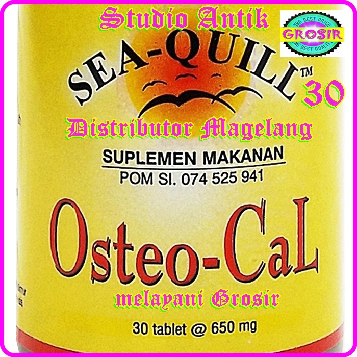 SEA QUILL OSTEOCAL 18290 - SEA QUILL OSTEO CAL - GROSIR SEA QUILL - VITAMIN - SEAQUILL - DISTRIBUTOR