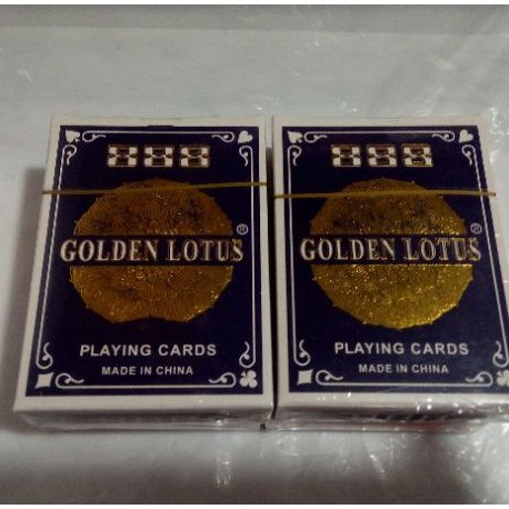 Kartu remi Asli Golden lotus MAINAN KARTU REMI