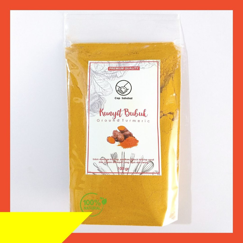 

100gr Kunyit Bubuk / Ground Turmeric 100% PREMIUM QUALITY