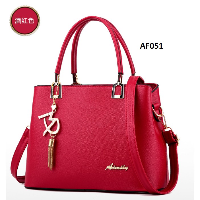 HITAM Tas wanita import  TAS KERJA TAS KULIAH TAS PESTA KADO Limited