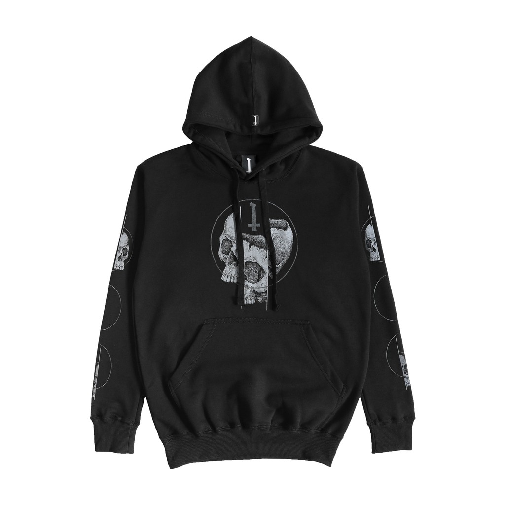 Heretic - Pullover Hoodie - Broken Skull