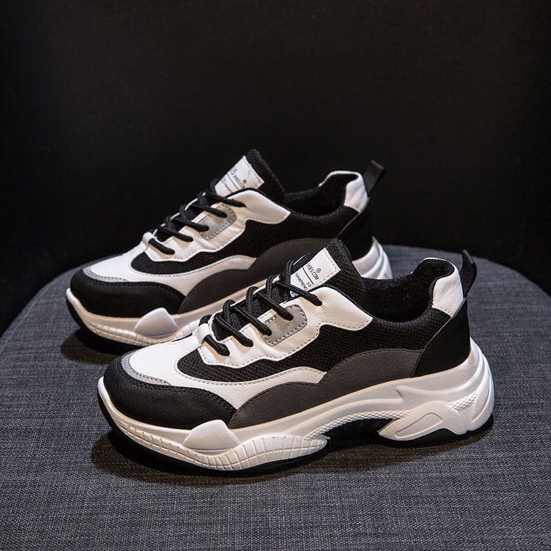 IDEALIFESHOES SEPATU SNEAKERS FASHION WANITA KOREA IMPORT COD