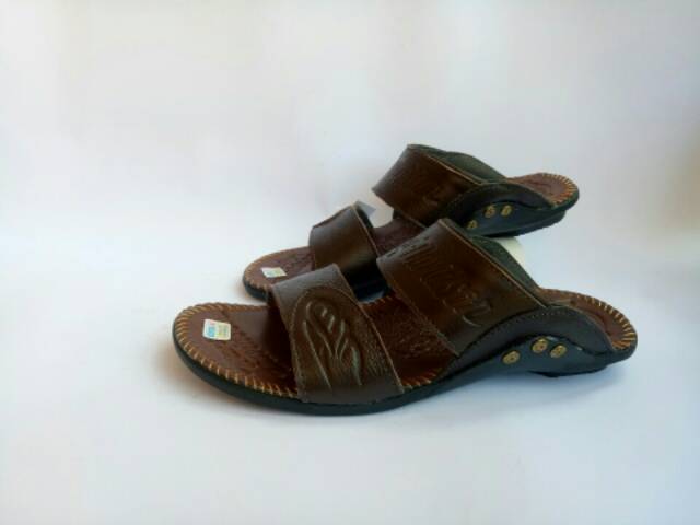 Sandal harley kulit asli pria sendal full kulit