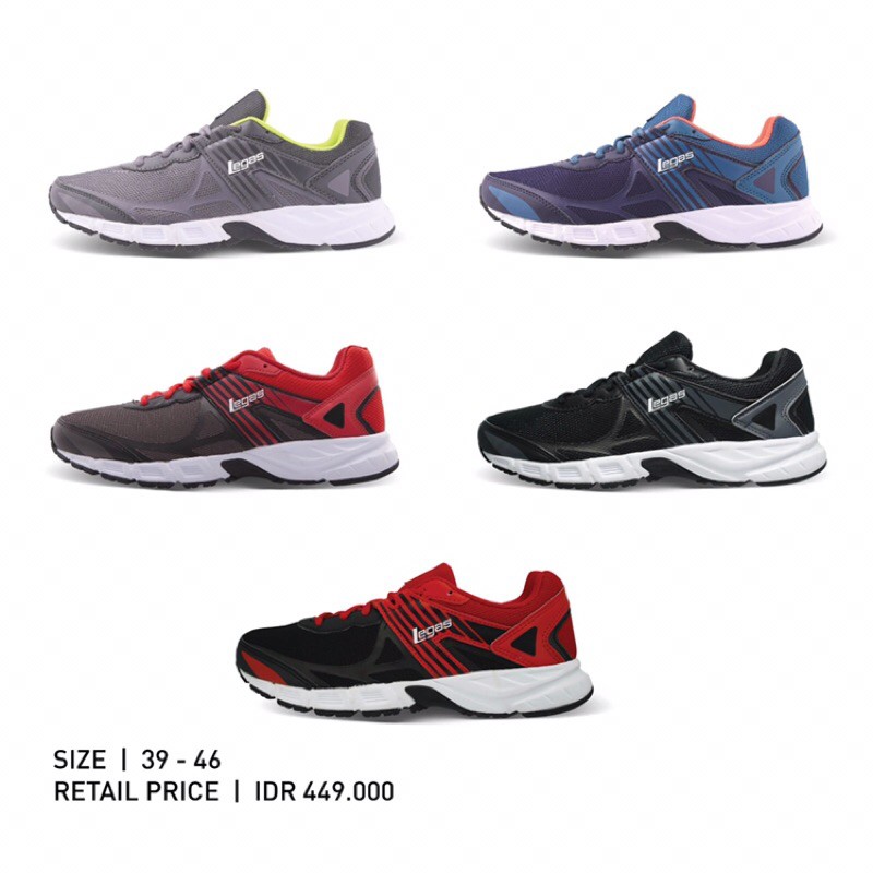 SEPATU RUNNING LEGAS | IRON LA M