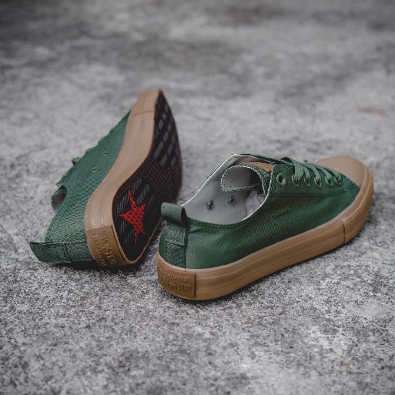 Sepatu Original - Lucky Star Cordura Green Gum