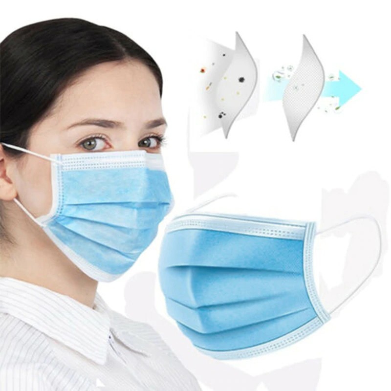 

Herbaay【Ready Stock】Box Earloop Masker/3 Ply Disposable Masker/Non-Woven Anti-Dust Protection