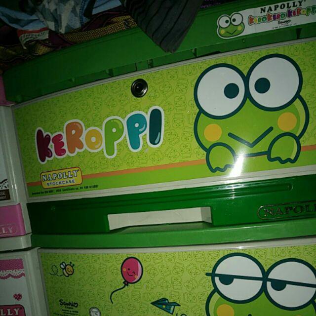 Lemari Pakaian Plastik Lemari Laci Susun 4 Lemari Karakter Anak