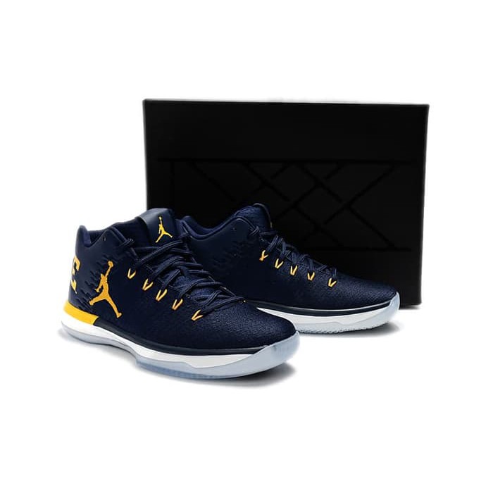 BIG SALE Nike Low Air Jordan 31 XXXI Navy Blue Michigan Perfect Kick Original