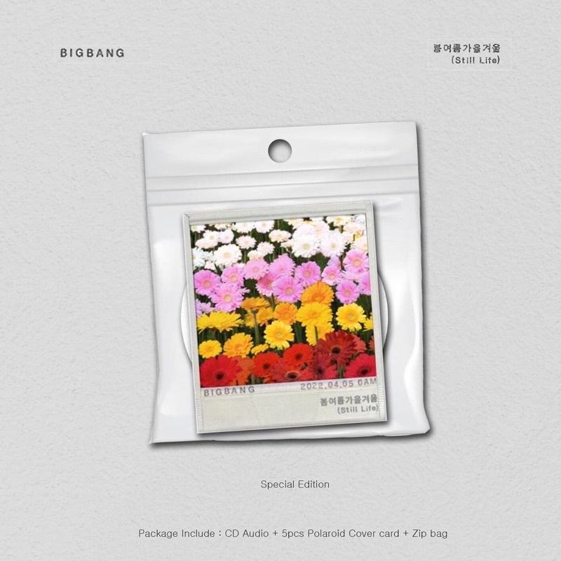 BIGBANG - Still life single album special edition , BIGBANG ALBUM , KPOP ALBUM