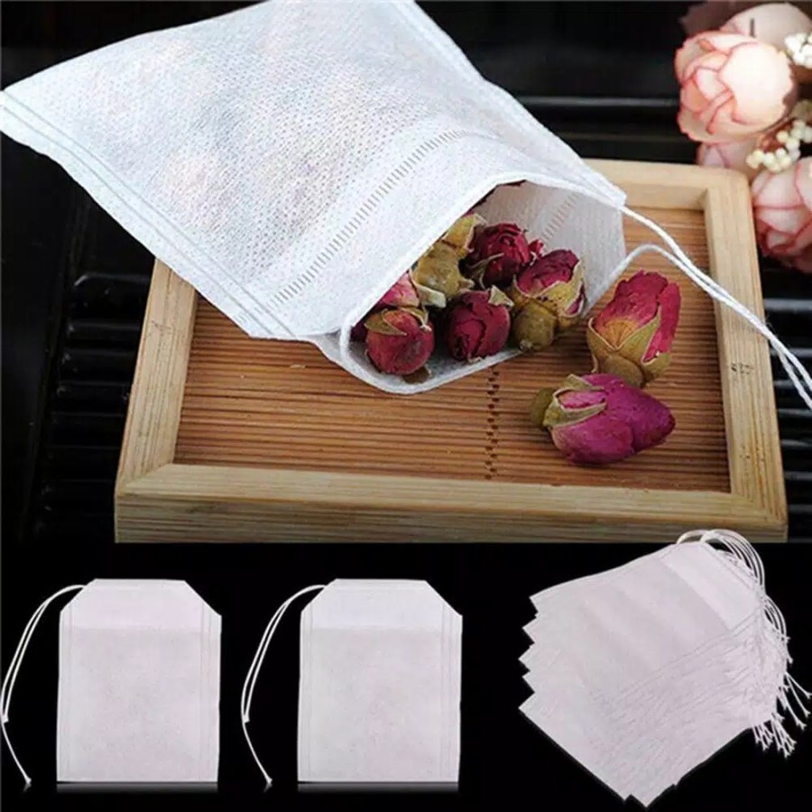 reusable tea bag / Kain kantong teh celup