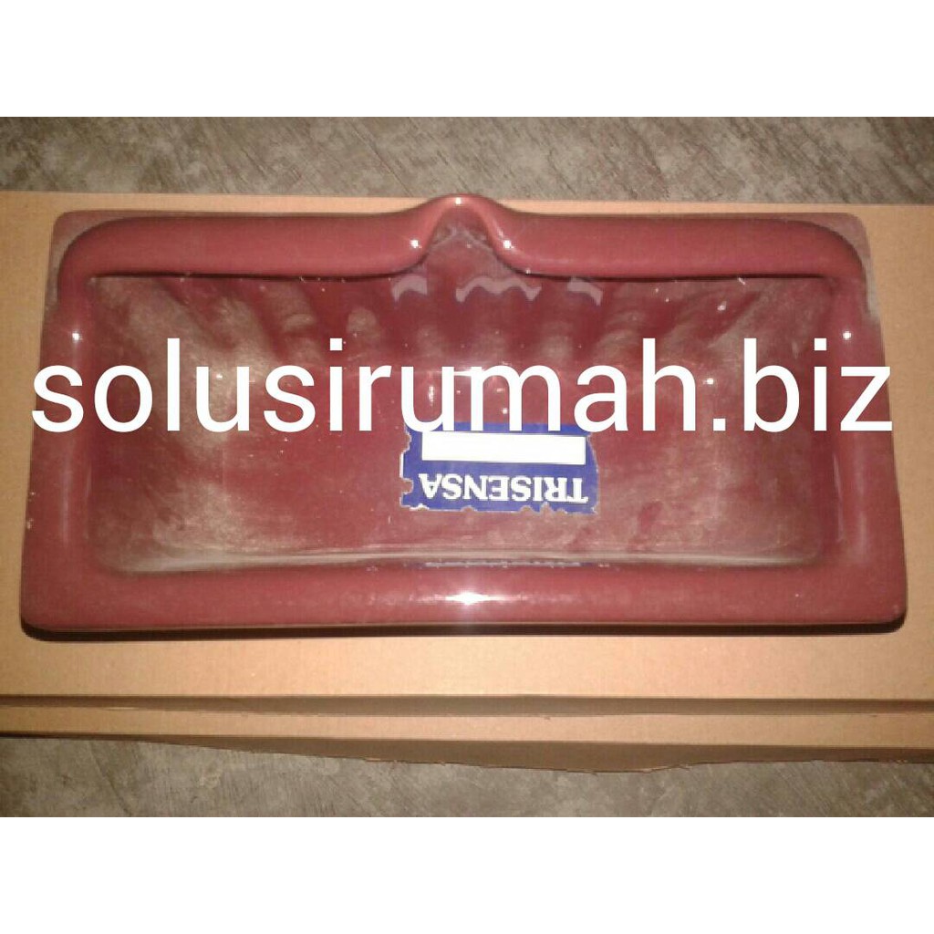 TEMPAT SABUN MARON 11*22 KERAMIK PCS+PETI