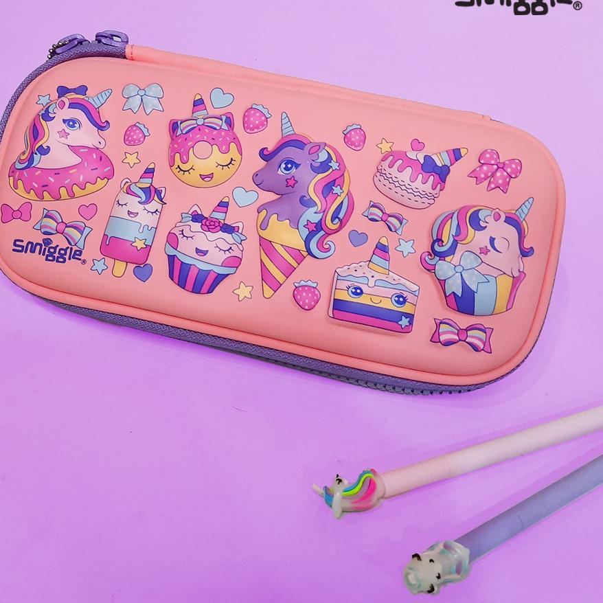

Trendy SMIGGLE Wonderous hardpencil case small nimbul 3D SMPSS !!