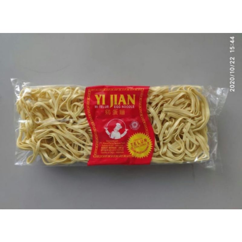 

Mie Telor Lebar Yi Jian 200 Gram