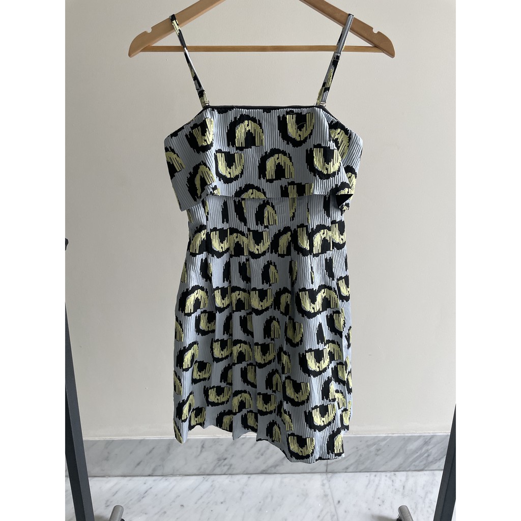 Love Bonito Covet Blue Strapless Mini Dress