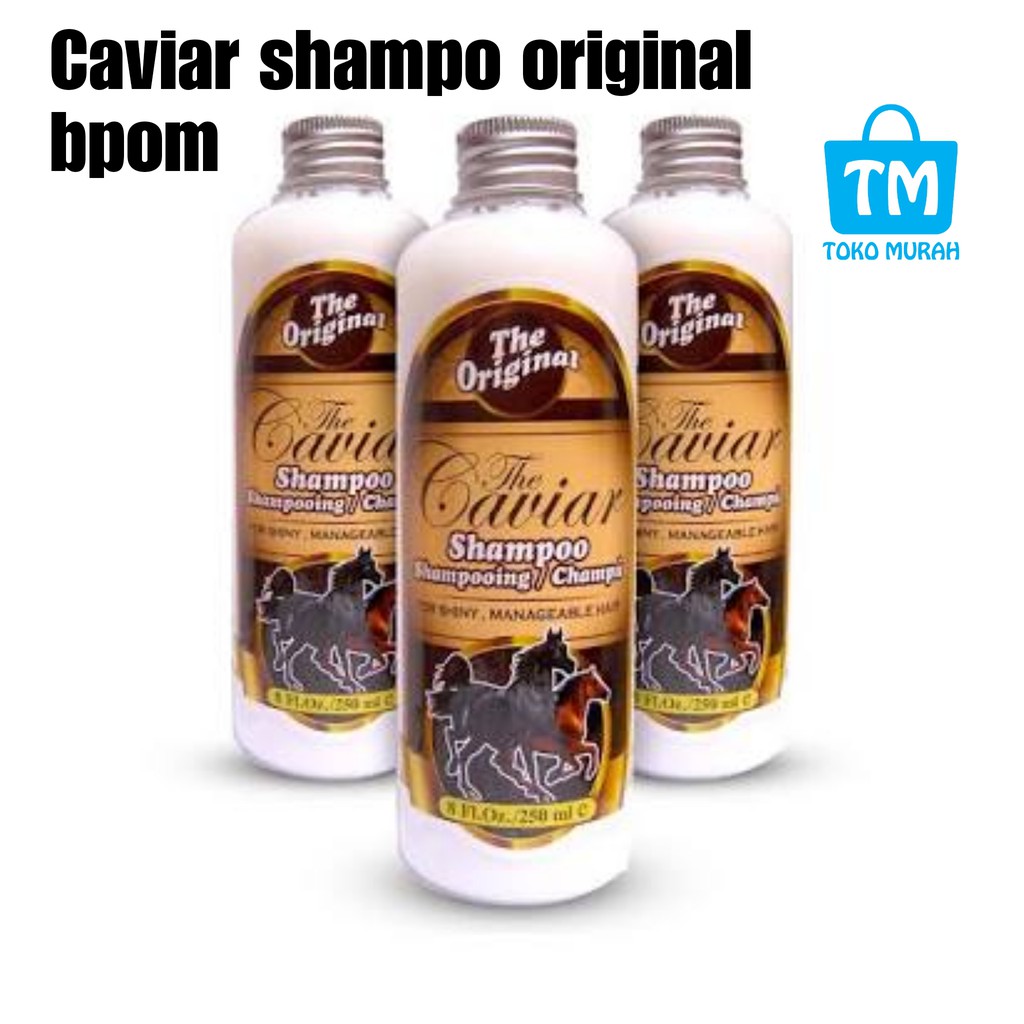 Caviar Shampoo / Shampoo Kuda / Shampo ORIGINAL