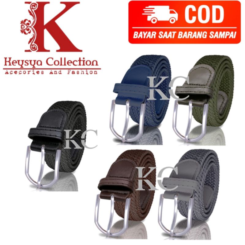ikat pinggang pria wanita sabuk pria wanita karet
