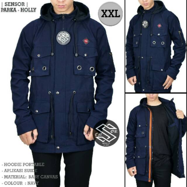 JAKET PARKA JUMBO RING XXL-XXXL PARKA PRIA