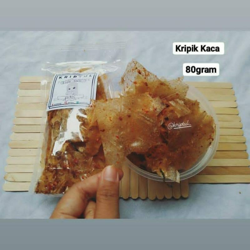 

Cemilan Murah Kripik Kaca/ Kripik Beling