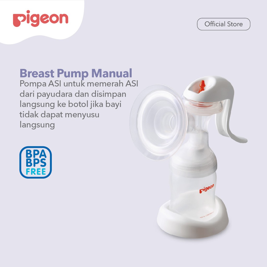 PIGEON Breast Pump Manual | Pompa ASI Manual