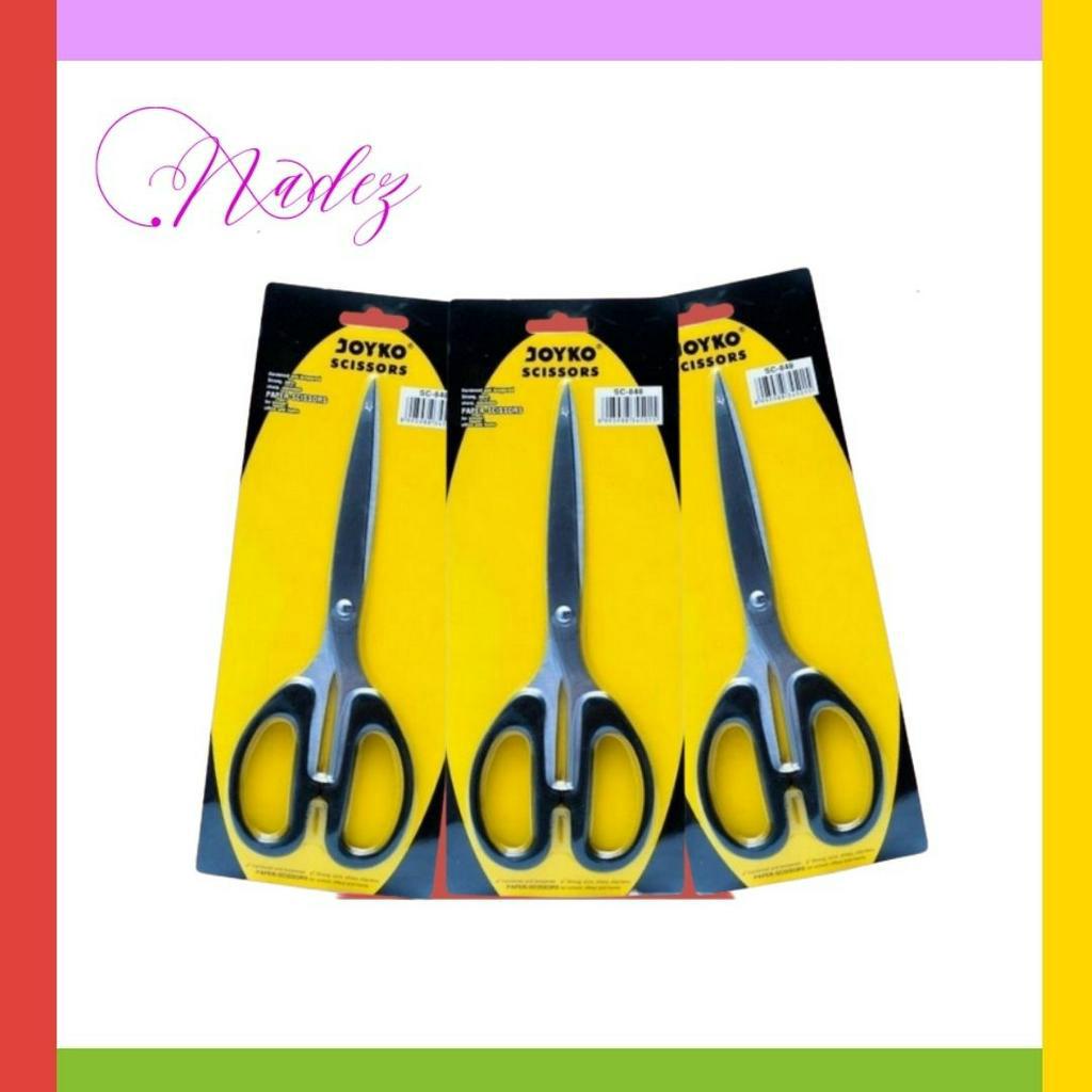 

Gunting Stainles Jumbo JOYKO SC-848 Tajam dan Anti Karat Original Nadez