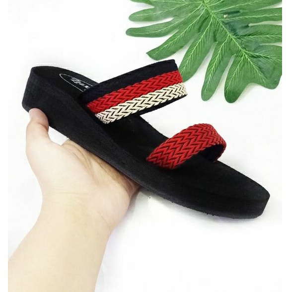 Sandal Wanita Turki Ban 2 / Sandal Wanita Turki Kekinian / Sandal Selop Wanita / Sandal Selop Spon ( Ban2Lama)