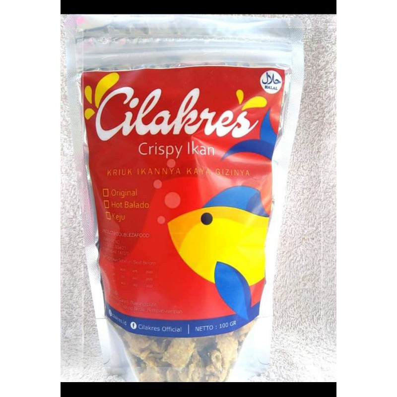 

Cilakres varian original baby fish nila krispi