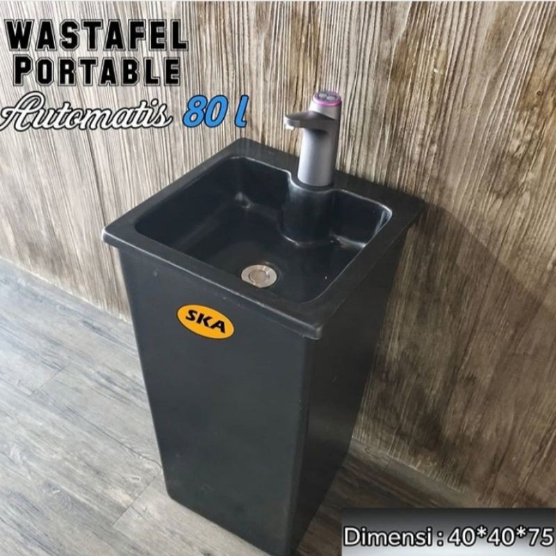 wastafel portable kran sensor