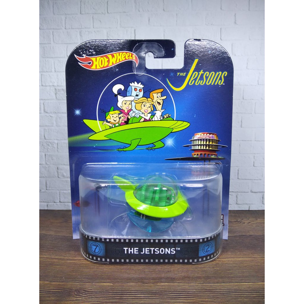 Hot Wheels The Jetsons HW Hotwheels Jet Sons Pesawat Mainan anak laki mobil mobilan diecast