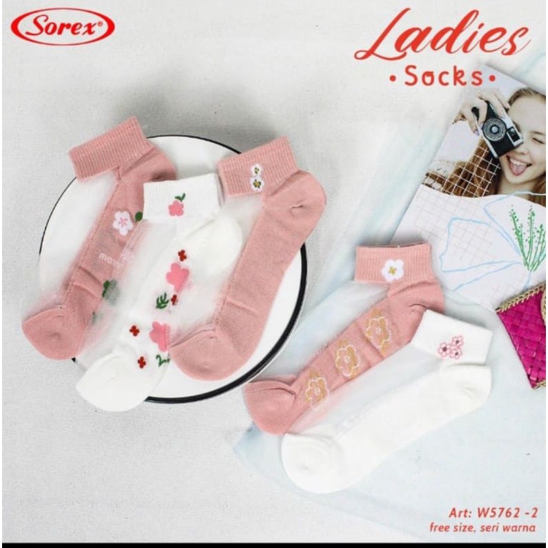 Kaos kaki wanita Fashion Sorex 5761 - 5762