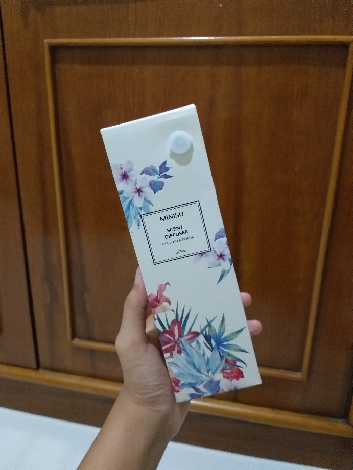 Miniso  Beauty Sewangi Pewangi Ruangan Diffuser Aromatherapy Pengharum Bunga 50ml