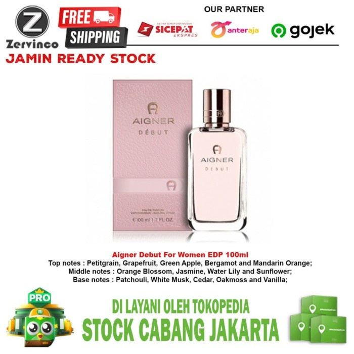 Parfum Original Aigner Debut Edp 100ml
