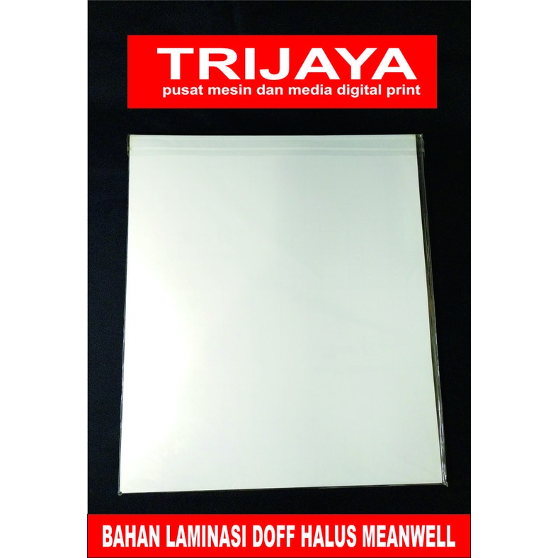 

Bahan Laminasi Dingin Doff Halus Meanwell