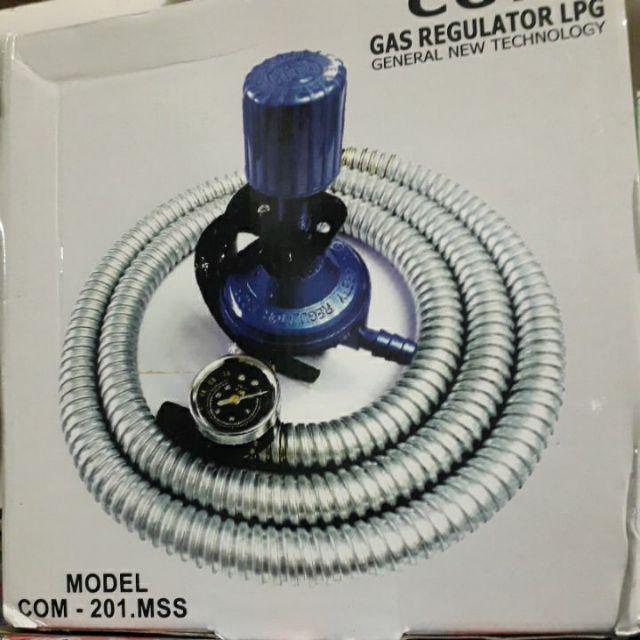 2kg Destec Com 201-mss Regulator Gas Dengan Selang