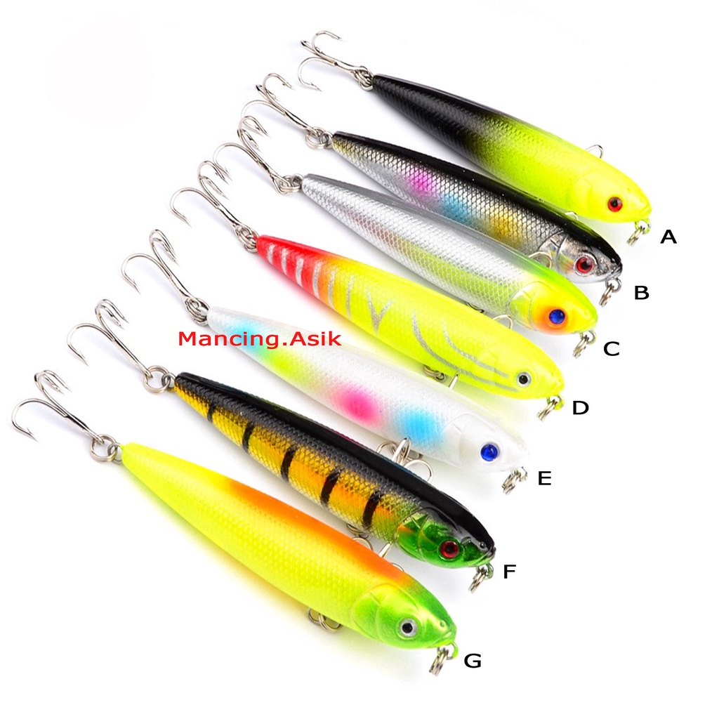 Lure WTD Pensil / Umpan Casting Top Water - Umpan Pancing Tiruan action WTD