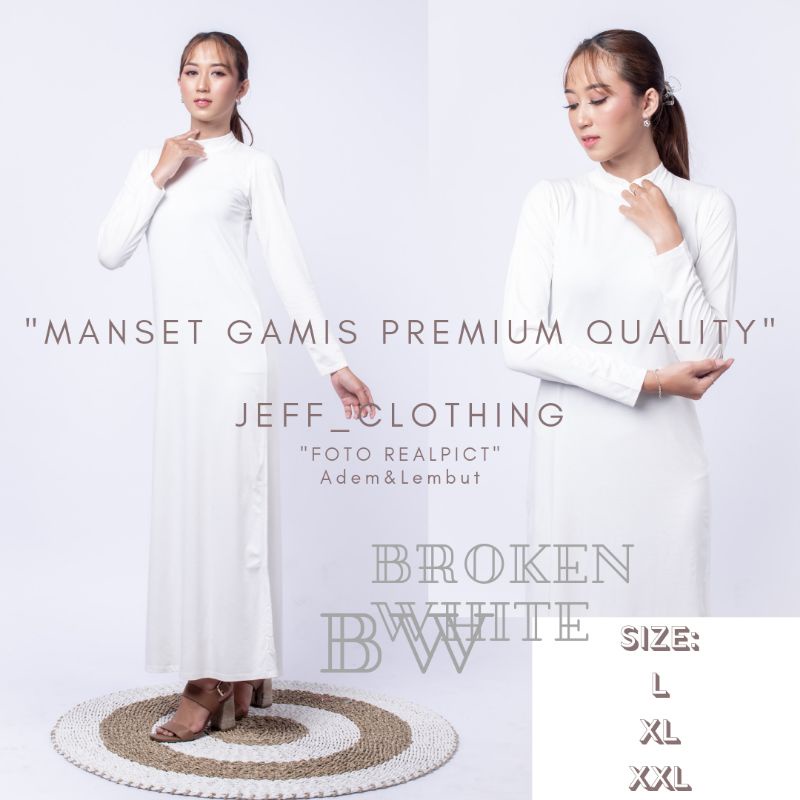 Manset Gamis Lengan Panjang | Kaos Daleman Gamis | Manset Gamis Panjang Jumbo | Manset panjang