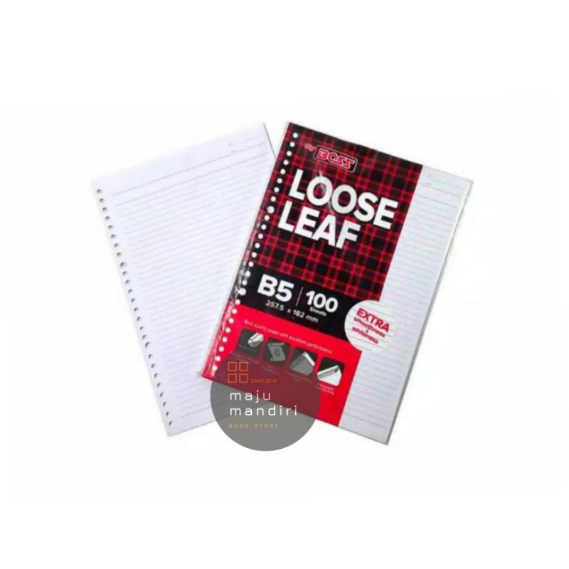 

Kertas Loose Leaf Kertas Isi Ulang Binder B5