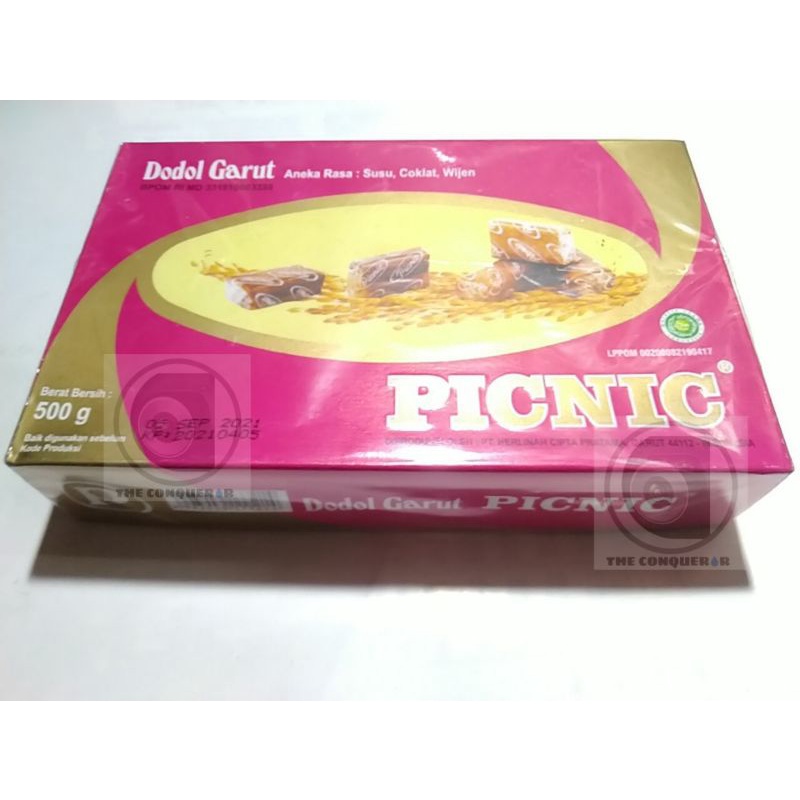 

Dodol Garut Asli Picnic Piknik 500gram (Packing Xtra)