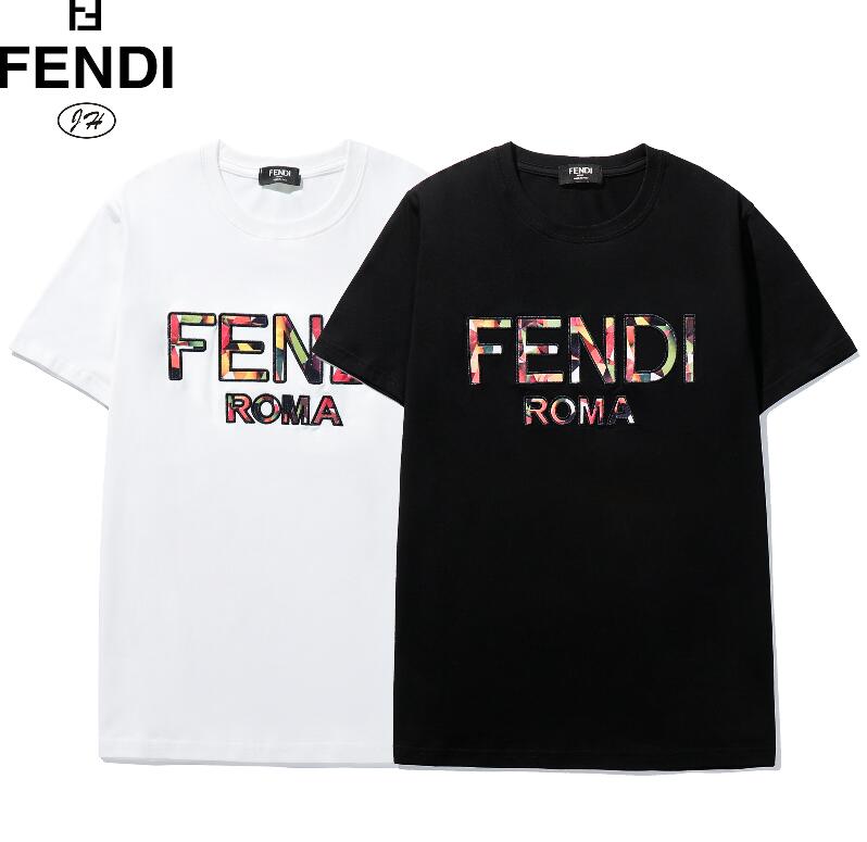 fendi t shirt color letters