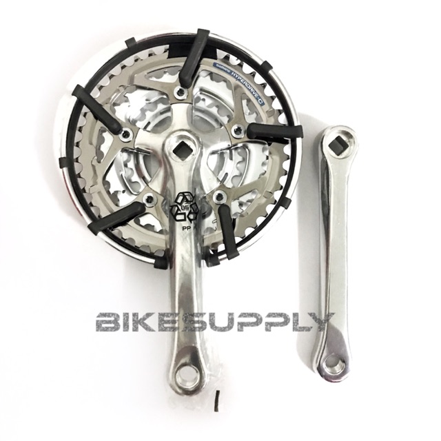 Crank Set (Crankset) Shimano STX FC - MC30 Japan 24-34-42 T NOS Vintage