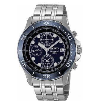 Seiko Quartz SNA793P1 Chronograph Blue Dial-Bezel | Jam Pria SNA793