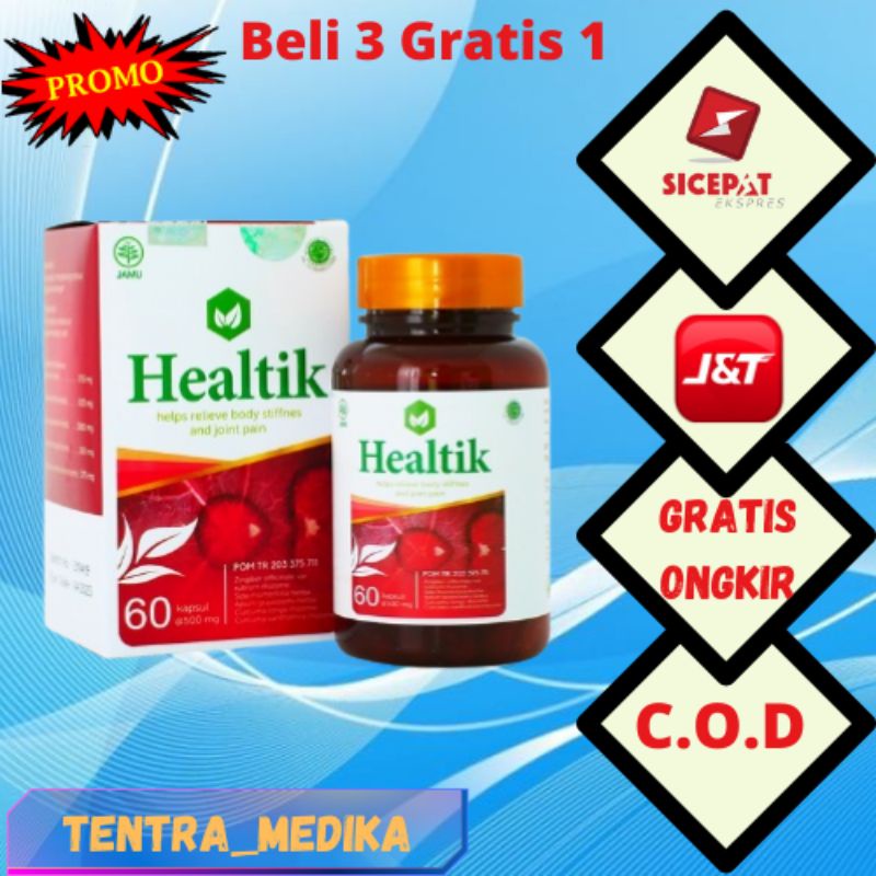 HEALTIK OBAT HERBAL ASAM URAT DAN REMATIK