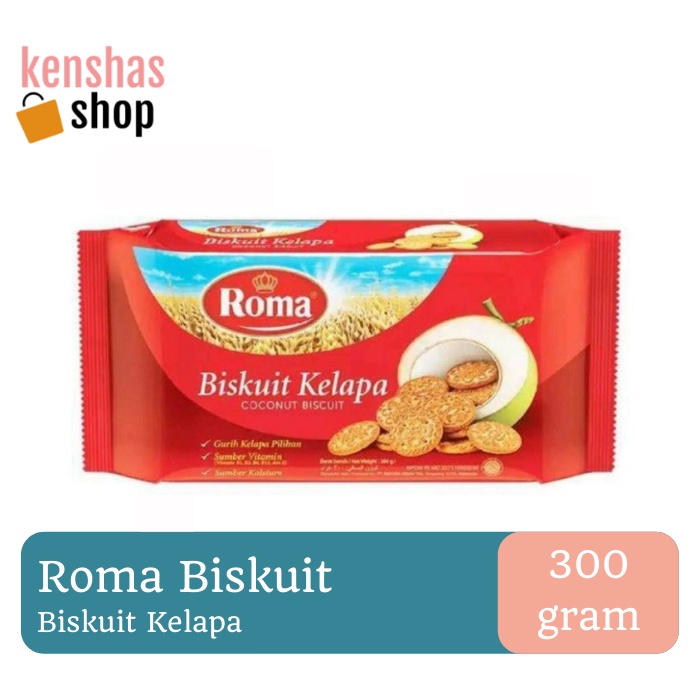 

Roma Biskuit Kelapa 300gram